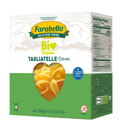 FARABELLA BIO TAGLIATELLE MAIS-RISO 340 G - farmasconti.eu