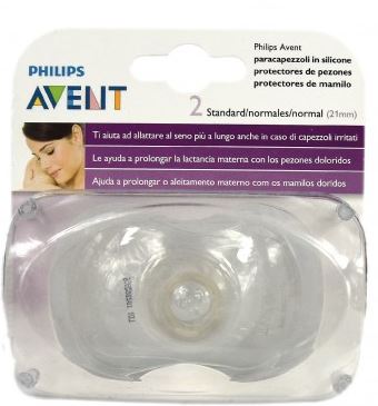 AVENT PARACAPEZZOLI FARFALLA MEDIUM 2 PEZZI CON CUSTODIA TRASPORTO - farmasconti.eu