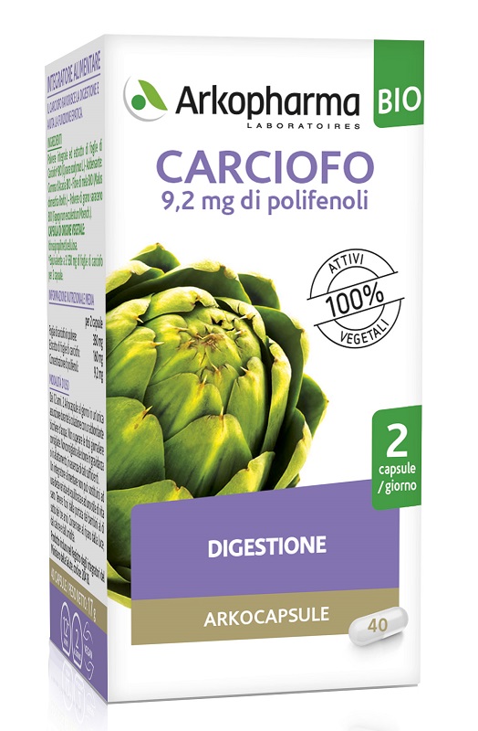 ARKO CAPSULE CARCIOFO BIO 40 CAPSULE - farmasconti.eu