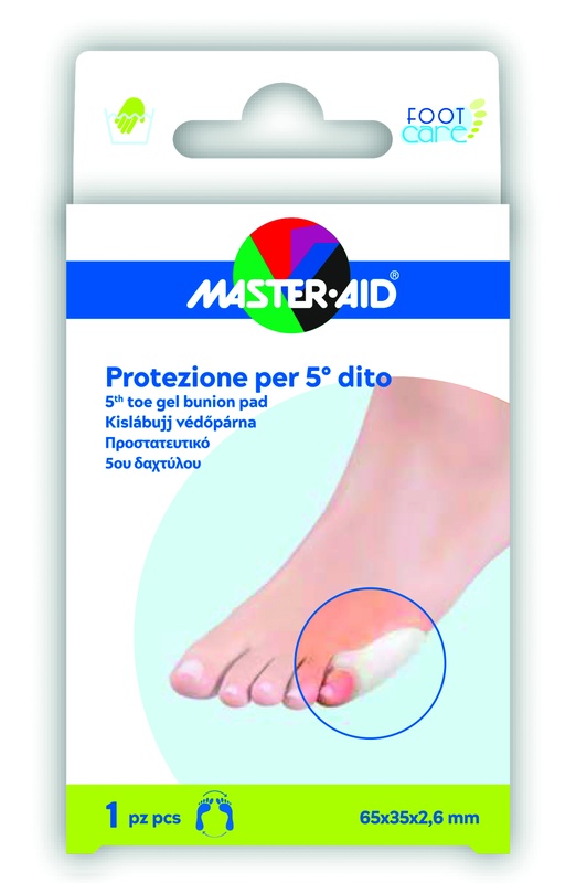 PROTEZIONE IN GEL MASTER-AID FOOTCARE 5 DITO 1 PEZZO C15 - farmasconti.eu