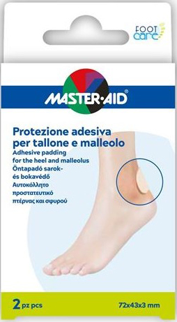 PROTEZIONE TALLONE/MALLEOLO MASTER-AID FOOTCARE 2 PEZZI A7 - farmasconti.eu