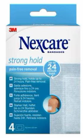 CEROTTO NEXCARE STRONG PADS 4 PEZZI - farmasconti.eu