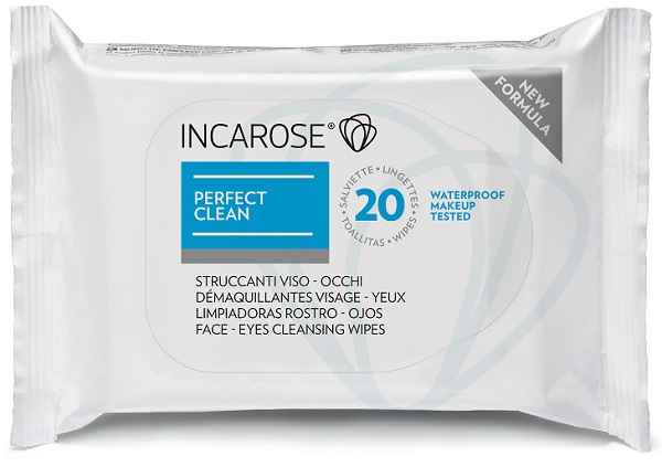 INCAROSE PERFECT CLEAN SALVIETTE STRUCCANTI 20 PEZZI - farmasconti.eu