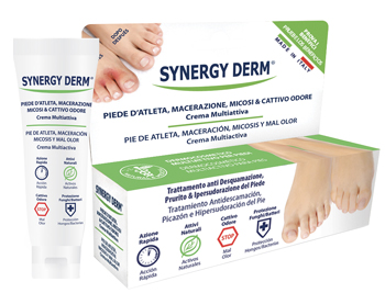 SYNERGY DERM CREMA PIEDE ATLETA MACERAZIONE SUDORE - farmasconti.eu