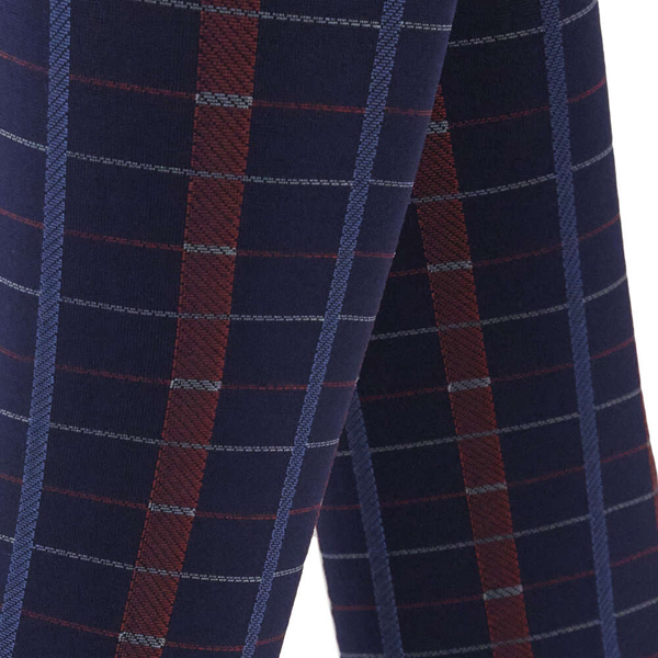 SCOTTISH KNEE-HIGH 100 UNISEX GAMBALETTO FANTASIA BLU NAVY XL - farmasconti.eu