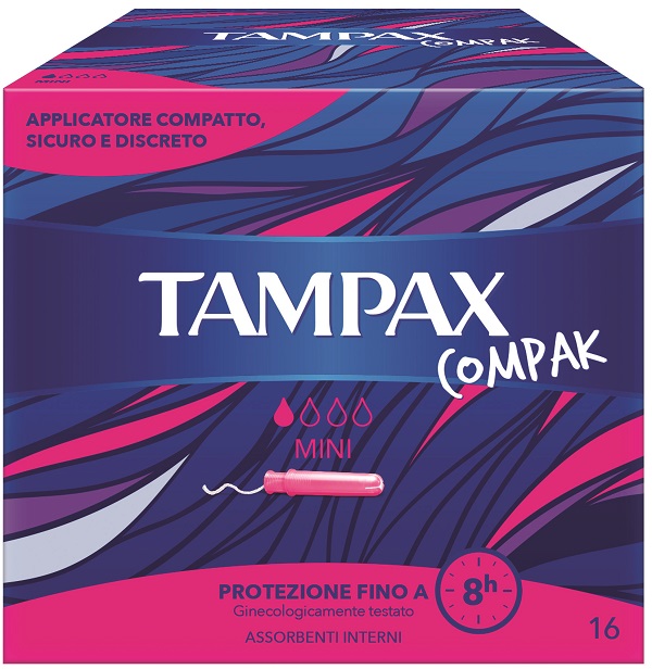 TAMPAX COMPAK ASSORBENTE INTERNO MINI 16 PEZZI - farmasconti.eu