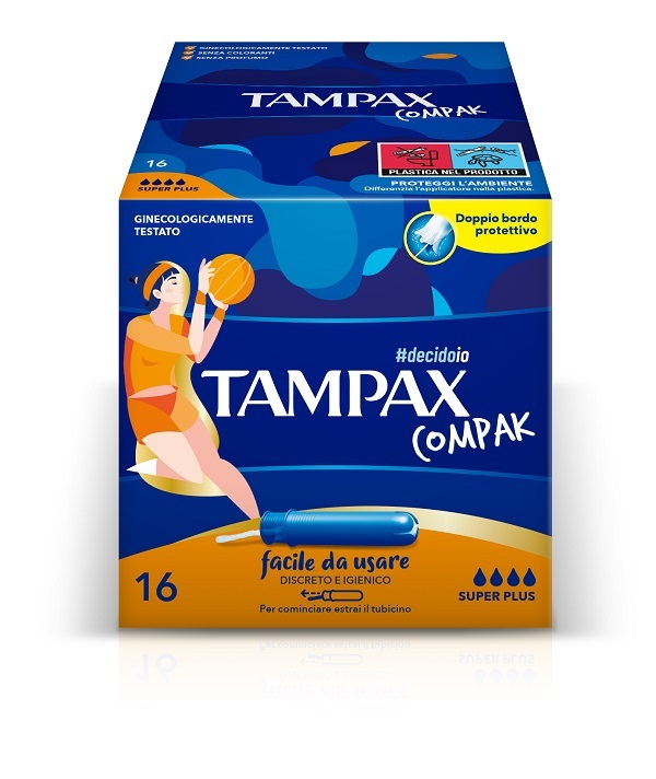 TAMPAX COMPAK ASSORBENTE INTERNO SUPER PLUS 16 PEZZI - farmasconti.eu