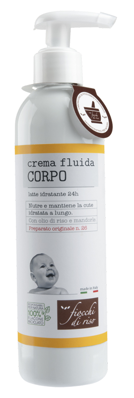 FIOCCHI DI RISO CREMA FLUIDA CORPO IDRATANTE 240 ML - farmasconti.eu