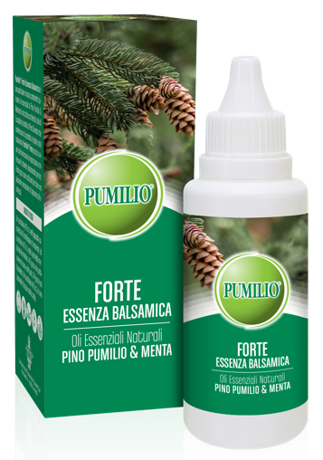 PUMILIO FORTE ESSENZA BALSAMICA OLI ESSENZIALI NATURALI PINO PUMILIO & MENTA 40 ML - farmasconti.eu