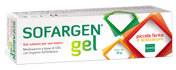 MEDICAZIONE IN GEL SOFARGEN TUBO 25 G - farmasconti.eu