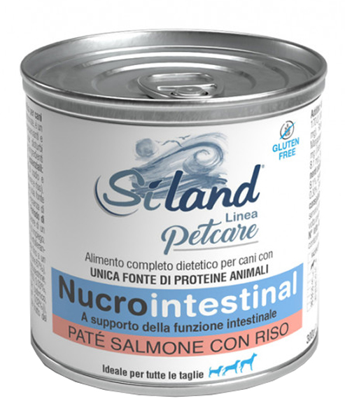 SILAND NUCROINTESTINAL UMIDO CANE SALMONE/RISO 300 G - farmasconti.eu
