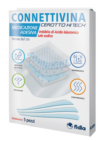 CEROTTO CONNETTIVINA HITECH 6 X 7 CM 5 PEZZI - farmasconti.eu
