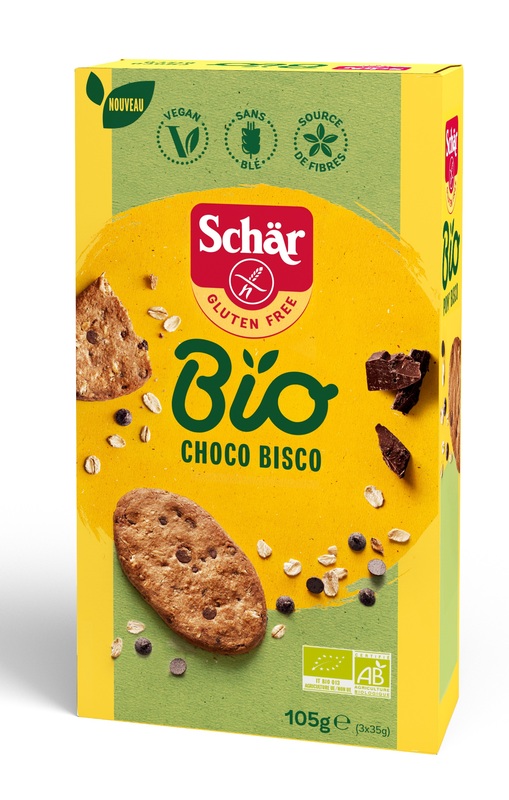 SCHAR BIO CHOCO BISCO 105 G - farmasconti.eu