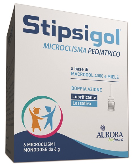 STIPSIGOL MICROCLISMA PEDIATRICO 6 X 6 G - farmasconti.eu