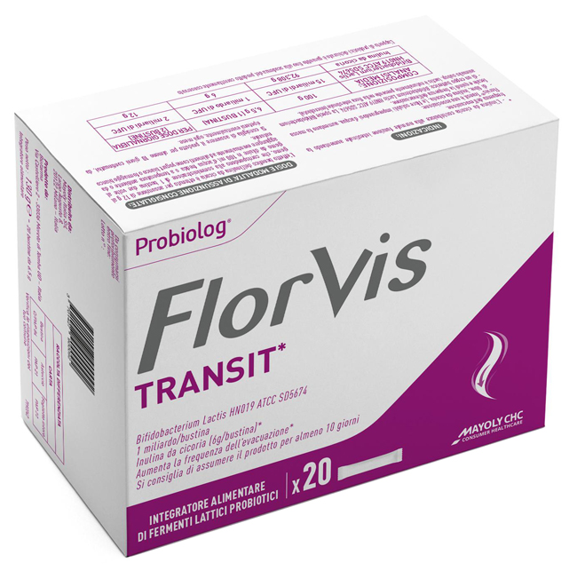 FLORVIS TRANSIT SOSPENSIONE ORALE 20 BUSTINE - farmasconti.eu