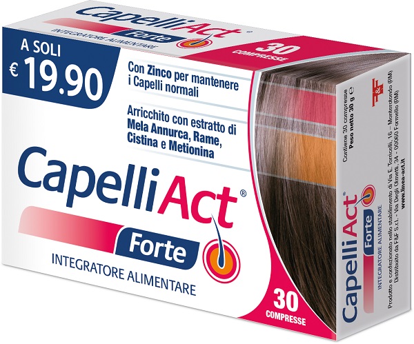 CAPELLI ACT FORTE 30 COMPRESSE - farmasconti.eu