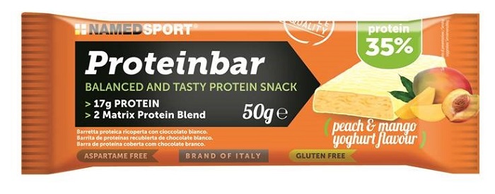 PROTEINBAR PEACH & MANGO YOGHURT 50 G - farmasconti.eu