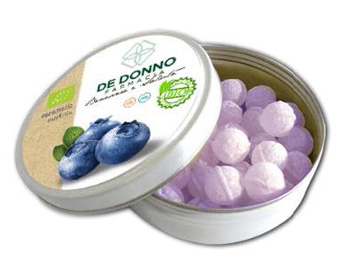 F CARE CARAMELLE MIRTILLO BIO 50 G - farmasconti.eu