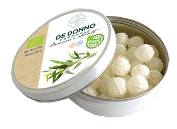 F CARE CARAMELLE EUCALIPTO BIO 50 G - farmasconti.eu