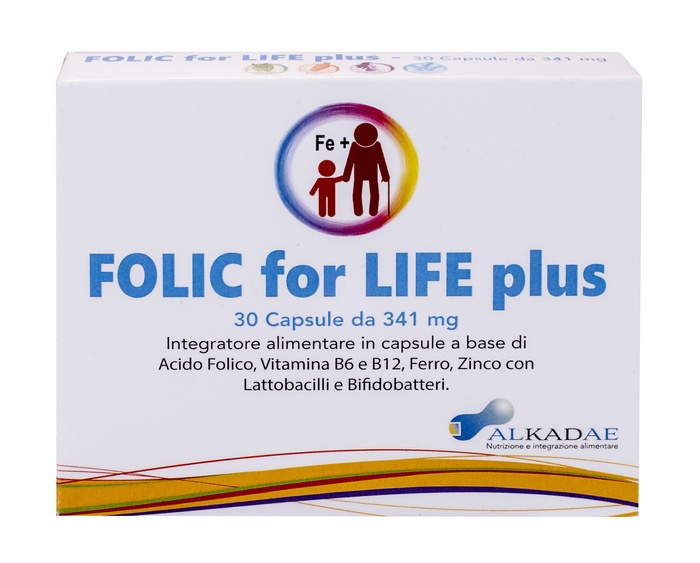 FOLIC FOR LIFE PLUS 30 CAPSULE - farmasconti.eu