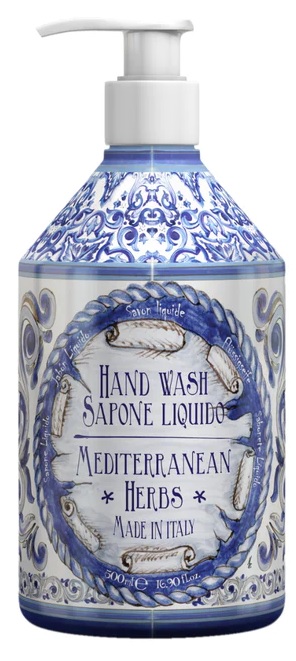 LE MAIOLICHE SAPONE LIQUIDO MEDITERRANEAN HERBS 500 ML - farmasconti.eu