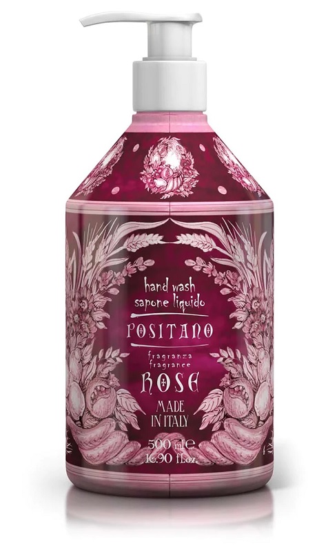 LE MAIOLICHE SAPONE LIQUIDO POSITANO ROSE 500 ML - farmasconti.eu