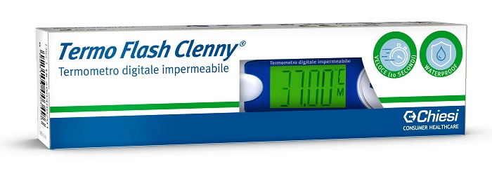 TERMOMETRO CLENNY TERMO FLASH PREDITTIVO 10 SECONDI WATERPROOF - farmasconti.eu