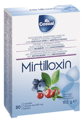 MIRTILLOXIN 30 CAPSULE - farmasconti.eu