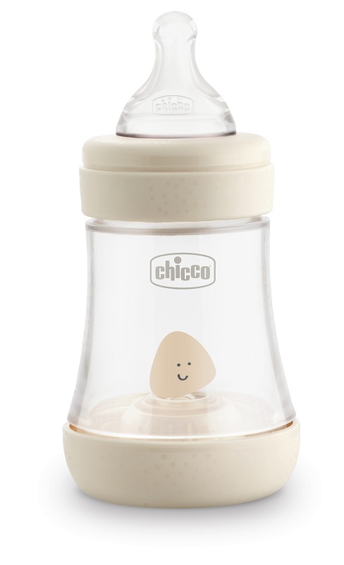 CHICCO BIBERON PERFECT 5 UNISEX 150 ML IN SILICONE 1 FORO - farmasconti.eu