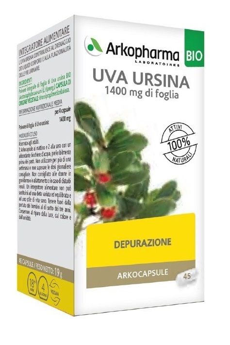 ARKO CAPSULE UVA URSINA BIO 45 CAPSULE - farmasconti.eu
