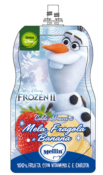 POUCH DISNEY FROZEN MELA FRAGOLA BANANA 110 G - farmasconti.eu