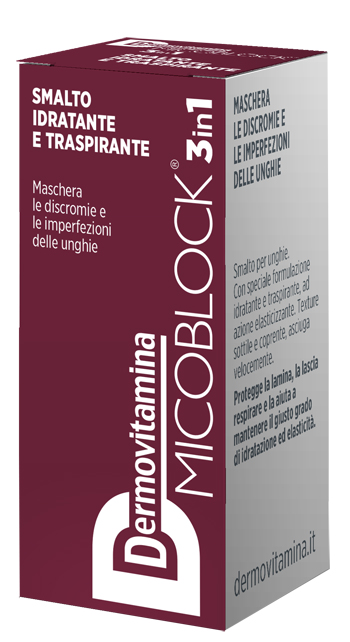 DERMOVITAMINA MICOBLOCK 3 IN 1 SMALTO IDRATANTE E TRASPIRANTE BORDEAUX 5 ML - farmasconti.eu