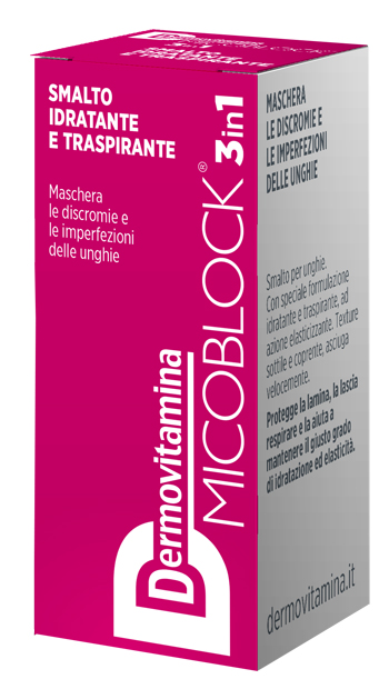 DERMOVITAMINA MICOBLOCK 3 IN 1 SMALTO IDRATANTE E TRASPIRANTE FUCSIA 5 ML - farmasconti.eu