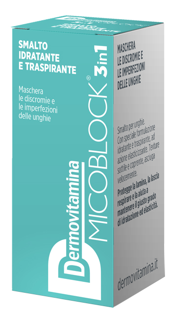 DERMOVITAMINA MICOBLOCK 3 IN 1 SMALTO IDRATANTE E TRASPIRANTE TURCHESE 5 ML - farmasconti.eu