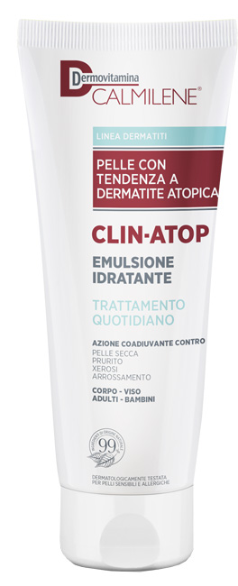 DERMOVITAMINA CALMILENE CLIN-ATOP EMULSIONE IDRATANTE TRATTAMENTO QUOTIDIANO PER PELLE CON TENDENZA A DERMATITE ATOPICA 400 ML - farmasconti.eu
