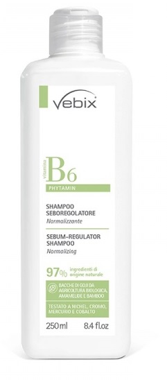 VEBIX PHYTAMIN SHAMPOO SEBOREGOLATORE NORMALIZZANTE 250 ML - farmasconti.eu