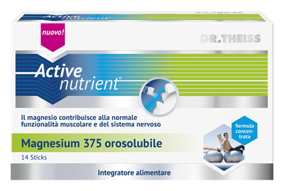 THEISS ACTIVE NUTRIENT MAGNESIUM 375 14 STICK OROSOLUBILI - farmasconti.eu