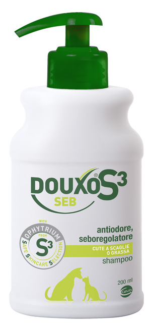 DOUXO S3 SEB SHAMPOO FLACONE 200 ML - farmasconti.eu