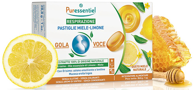 PURESSENTIEL PASTIGLIE MIELE LIMONE - farmasconti.eu