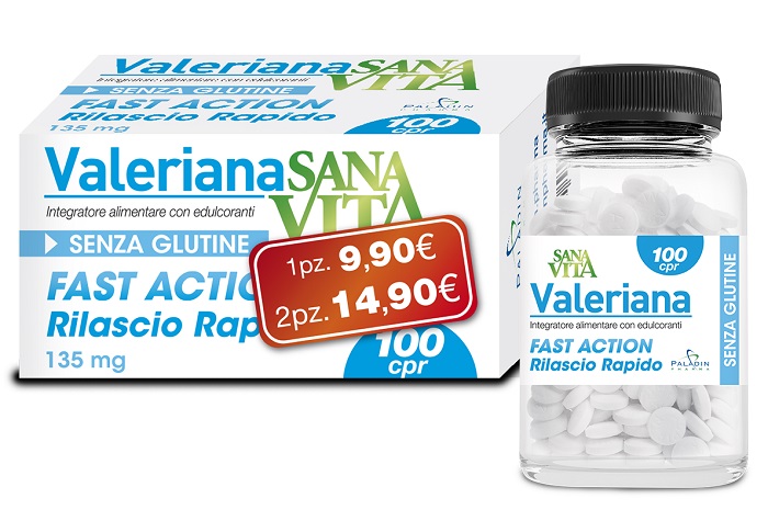 SANAVITA VALERIANA 100 COMPRESSE - farmasconti.eu