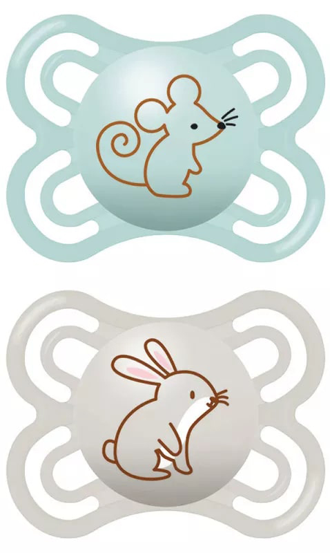 MAM SUCCHIETTO PERFECT 2-6 MESI SILICONE SINGLE BOX NEUTRO - farmasconti.eu