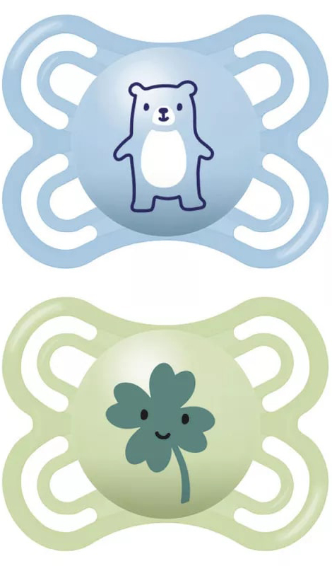 MAM SUCCHIETTO PERFECT 2-6 MESI SILICONE SINGLE BOX MASCHIO - farmasconti.eu