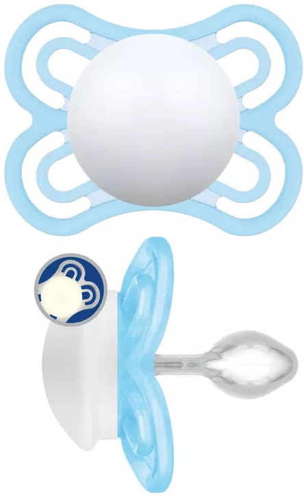 MAM SUCCHIETTO PERFECT 2-6 MESI SILICONE SINGLE BOX MASCHIO - farmasconti.eu