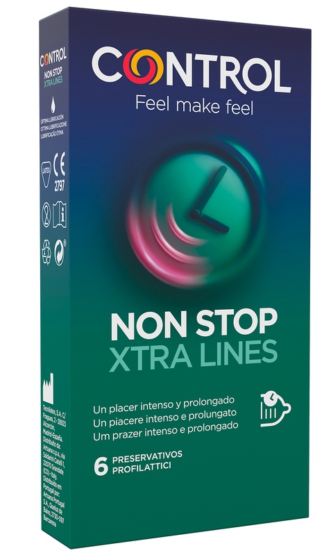 CONTROL NON STOP XTRA LINES 6 PEZZI - farmasconti.eu