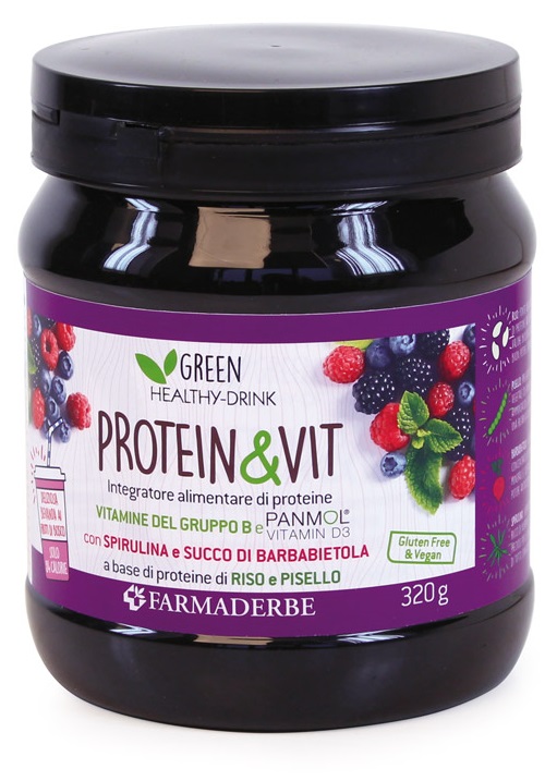 PROTEIN & VIT FRUTTI DI BOSCO 320 G - farmasconti.eu