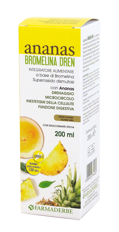 ANANAS BROMELINA DREN 200 ML - farmasconti.eu