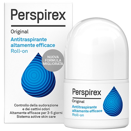 PERSPIREX ORIGINAL ANTITRASPIRANTE ROLL-ON DEODORANTE NUOVA FORMULA 20 ML - farmasconti.eu