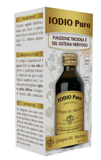 IODIO PURO ANALCOLICO 100 ML - farmasconti.eu