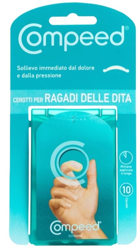 COMPEED CEROTTI PER RAGADI DITA 10 PEZZI - farmasconti.eu