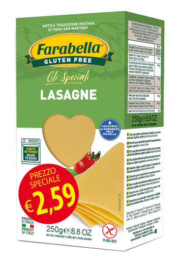 FARABELLA LASAGNA PROMO 250 G X 6 PEZZI - farmasconti.eu